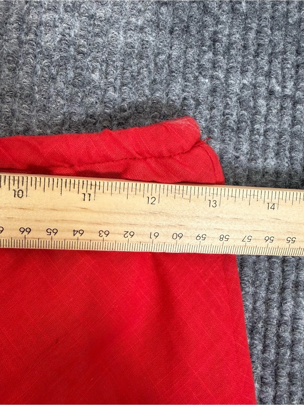 Petal & Pup Red Drawstring Mini Skirt - Picture 6 of 9